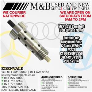 BRAND NEW M271 CGI CAMSHAFT BOLT W204 