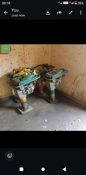 Neuson Tamping Rammers, jumping jack 