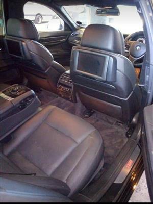 Bmw .750li limited edition bucket sport seats with 8 inch DVD screen fully activ