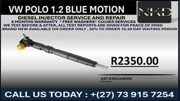 Vw Polo 1.2L Diesel Injectors 