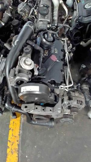 VW BKC 1.9 COMPLETE ENGINE FOR SALE