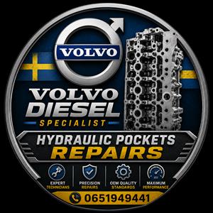Volvo Diesel Cylinder Heads D3 D4 D5 Hydraulic pockets Repairs 