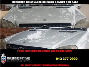 Mercedes Benz ML320 cdi used Bonnets and hoods for sale 