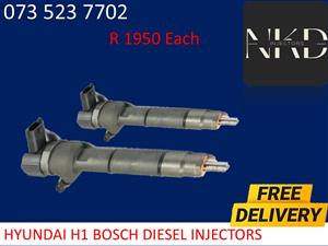 Hyundai H1 Bosch Diesel injectors 