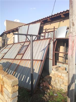 An IBR zozo with burglar doors and windows for sale.