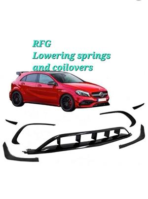 Mercedes A class W176, W177 front spoiler