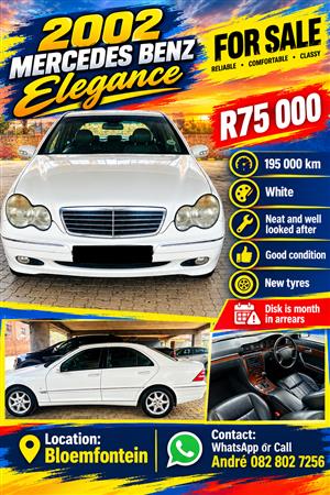 FOR SALE | 2002 MERCEDES-BENZ ELEGANCE