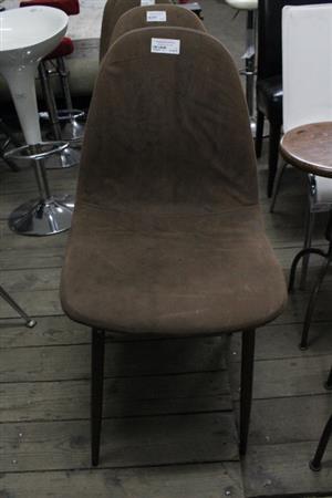 BROWN DINING CHAIR(S066838B)