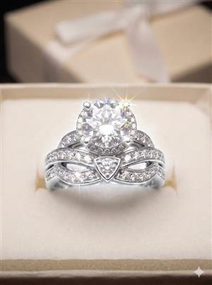 3ct Moissanite Ring