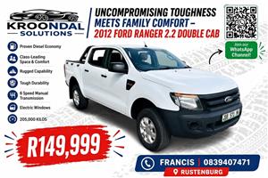 2012 Ford Ranger 2.2 Double Cab