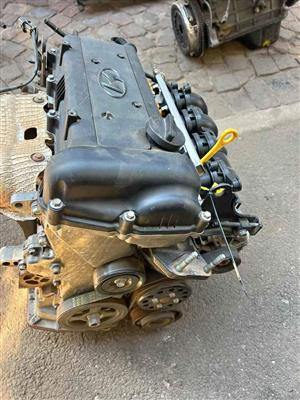 HYUNDAI ACCENT 1.6 G4FC Engine  available Call or whatsapp  Carl @ Circle 7 used parts