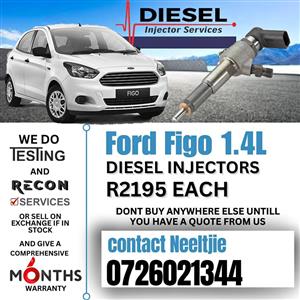 Ford Figo 1.4L diesel injectors for sale