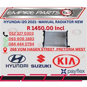 HYUNDAI i20 2021- MANUAL RADIATOR NEW FOR SALE*