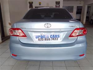 2011 Toyota Corolla 1.6PROFESSIONAL MANUAL Blue color PETROL 96000km 