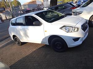 2017 DATSUN GO+ 1.2 MANUAL  PETROL WHITE  COLOR SPARE KEY 75.000KM 