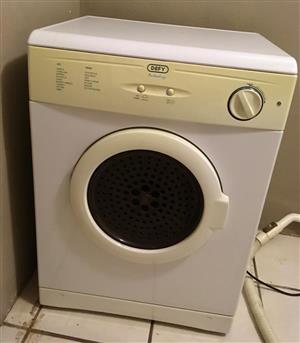 White Defy Tumble Dryer for Sale