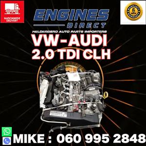 VW AUDI 2.0 TDI CLH Engine