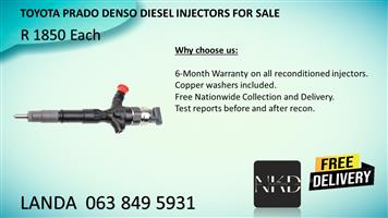TOYOTA PRADO DIESEL INJECTORS FOR SALE IN CENTURION GAUTENG 