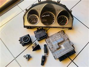 2010 mercedes Benz w204 manual lockset