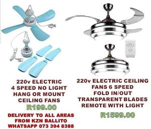 Electric Ceiling Fans