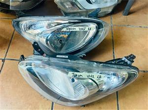 Toyota Vitz headlights