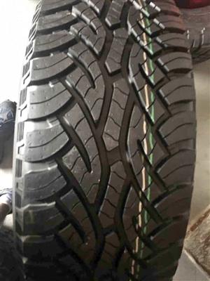 265/65/R17 continental cross contact AT tires