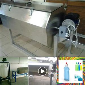 Drain cleaner, detergents, more – one machine, endless products.