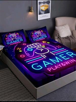 Gamer and 3d fitted sheet