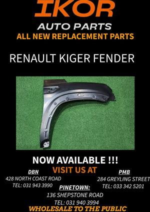RENAULT KIGER FENDER