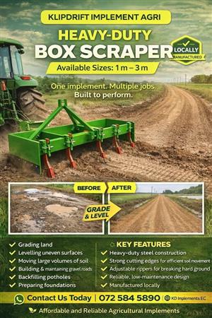 2.4M Heavy Duty Box Scraper