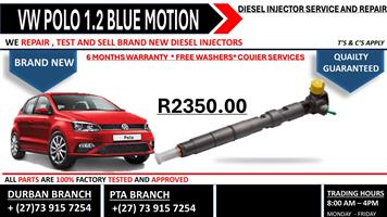 Vw Polo 1.2L Diesel Injectors 