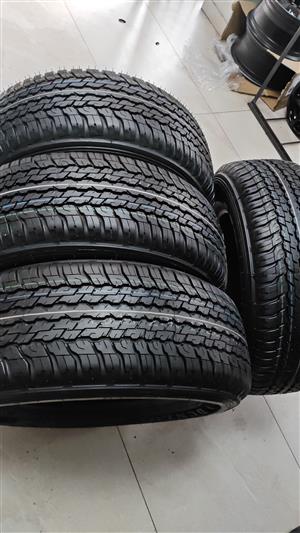 Dunlop Grandtrek AT25 ,265/60/18 brand new set for 