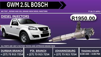 GWM 2.5L Diesel Injectors 