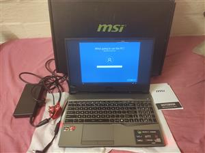 MSI alpha 15 laptop