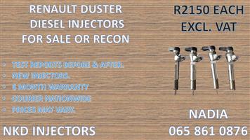 DIESEL INJECTORS FOR SALE FOR RENAULT DUSTER - TOP QUALITY