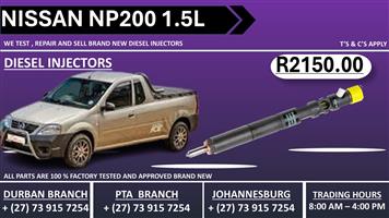 Nissan Np200 1.5L Diesel Injectors 