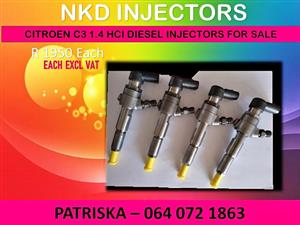 DIESEL INJECTORS NEW OR RECON CITROEN C3 1.4