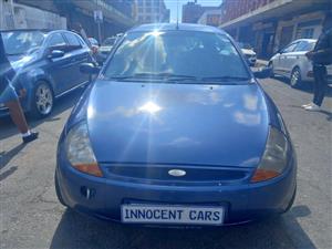 2007 FORD FIESTA KA SPORT 1.4 PETROL, MANUAL TRANSMISSION, BLUE COLOUR, MILEAGE 