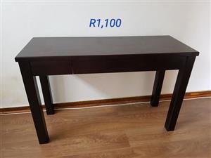 Dark wooden desk for sale