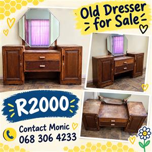 Wooden vanity