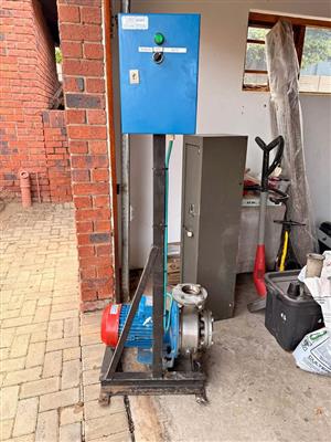Irrigation pump 5.5 Kw motor Centrifugal pump