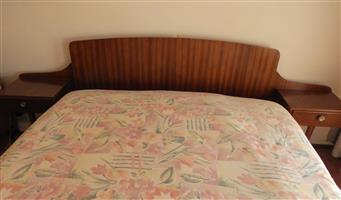 Headboard & Bedside Tables for Double/Queen bed - For Sale