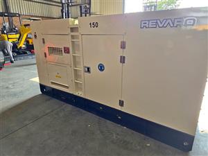 New 150kVa Revaro generators in stock