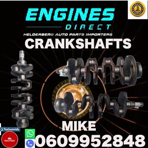 Import low mileage Crankshafts for sale. 