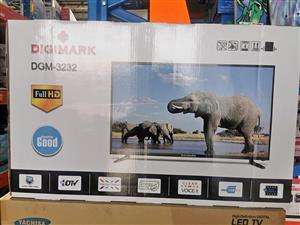 32" Digimark HD LED TV, NEW with 1 year warranty, delivery included