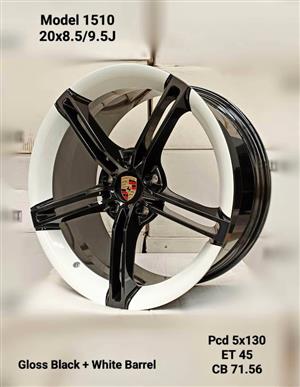 Fully forged 20” Porsche rims