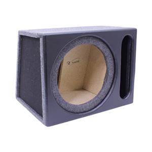 12″ Single Subwoofer Enclosure with Vinyl Trim & Slotted Port (Black)