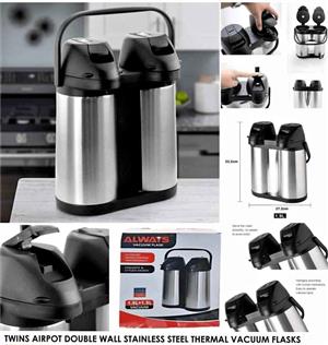 Twins airport double wall flask