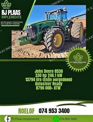 John deere 8530 trekker