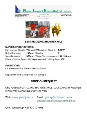 G2 Hammer Mill